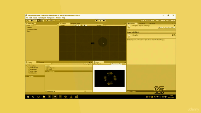Inserta tus vídeos en un proyecto de Unity 3D - Screenshot_02