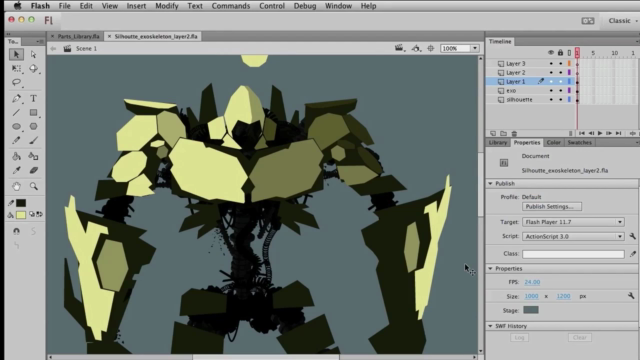 Design and Illustrate Giant Robots with Adobe Flash - Screenshot_03