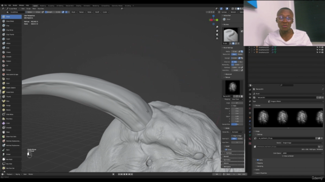 Learn How To Sculpt Creatures In Blender – Screenshot 4