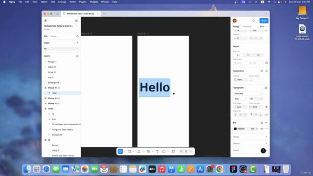 Figma UI/UX Crash Course - Zero to Hero - Arabic 2025 – Screenshot 1
