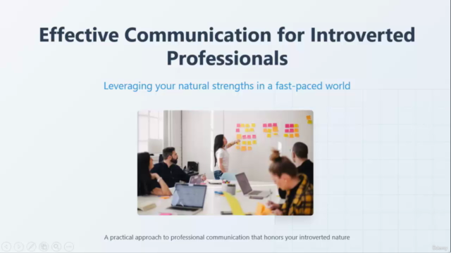 Effective Communication for Introverted Professionals – Screenshot 1