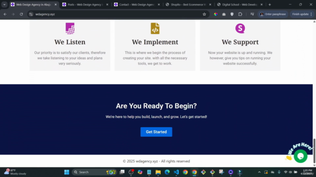 Web Design Agency Course – Screenshot 2