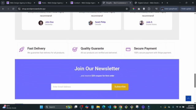 Web Design Agency Course – Screenshot 3
