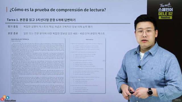 The 빠른 스페인어 DELE B2 - Reading – Screenshot 1