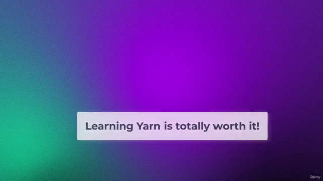 Mastering Yarn: The Complete Guide (Beginner to Advanced) – Screenshot 1