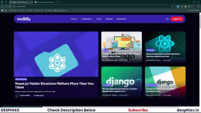 Full-Stack Web Development with Django 5, TailwindCSS, HTMX – Screenshot 3