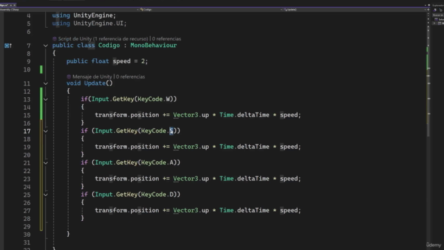 Introducción a Programación de Videojuegos con Unity – Screenshot 1