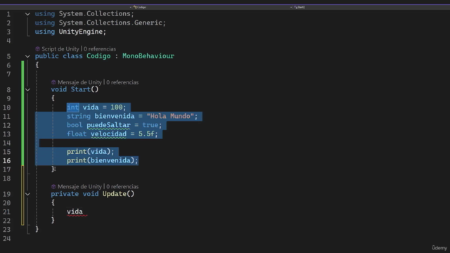 Introducción a Programación de Videojuegos con Unity – Screenshot 3