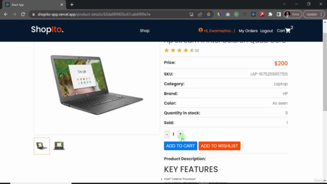 MERN Ecommerce Course (+ Fintech Digital Wallet) - Shopito – Screenshot 1