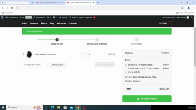 Cómo Crear una Tienda online con WordPress y Cloudways 2025 – Screenshot 3