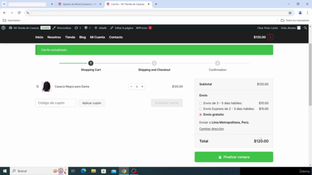 Cómo Crear una Tienda online con WordPress y Cloudways 2025 – Screenshot 4
