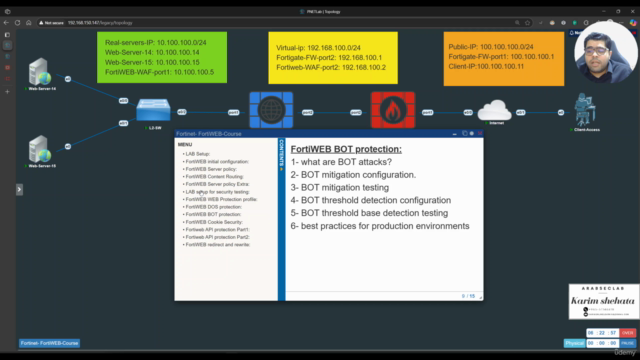 Fortinet Fortiweb NSE6 Course – Screenshot 3