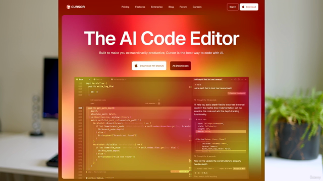 Cursor AI: Web Design with AI Coding for Total Beginners – Screenshot 1
