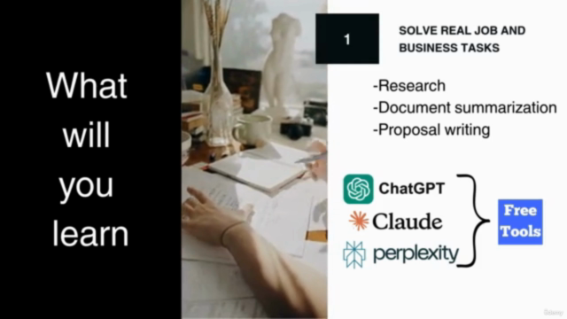 Work Smarter with Free AI: Tasks, Content & Vibe Coding – Screenshot 2