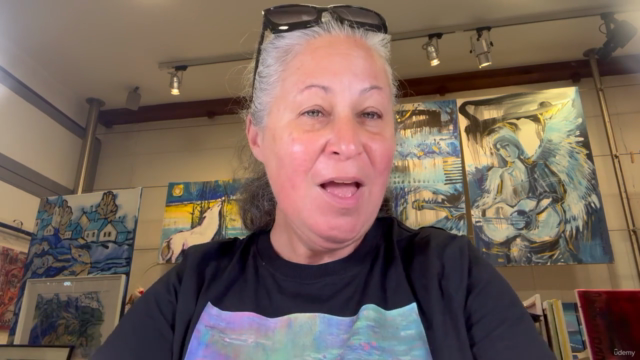 Malen mit Akryl Marker. Lustiges Schweinchen – Screenshot 2