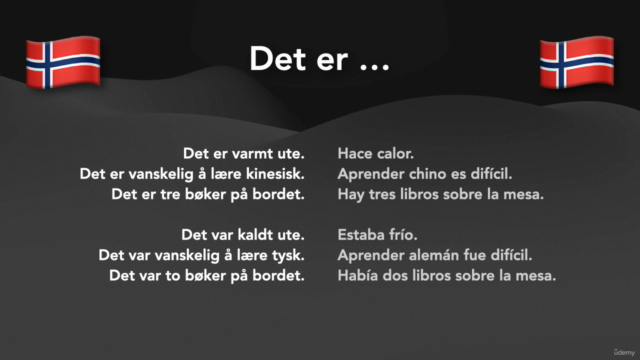 Idioma noruego "desde cero" (en español) – Screenshot 3