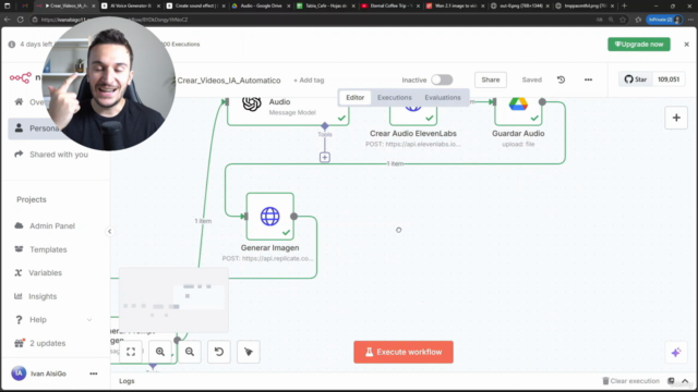 Curso n8n. Crea Contenido con IA. Automatizaciones Creativas – Screenshot 1