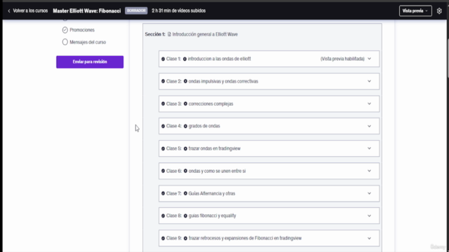 Trading con Fibonacci y Ondas de Elliott – Screenshot 1