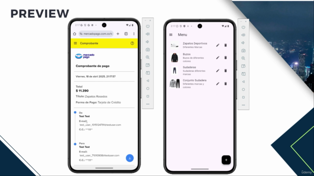 Flutter y Spring Boot: E-Commerce App Mercado Pago y Stripe – Screenshot 4