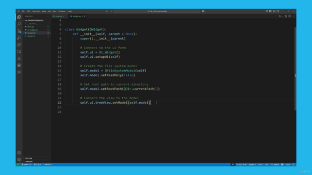 The Model View Architecture with PySide6: Data Driven UIs – Screenshot 4