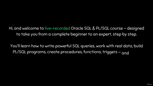 Oracle SQL & PL-SQL – Screenshot 2