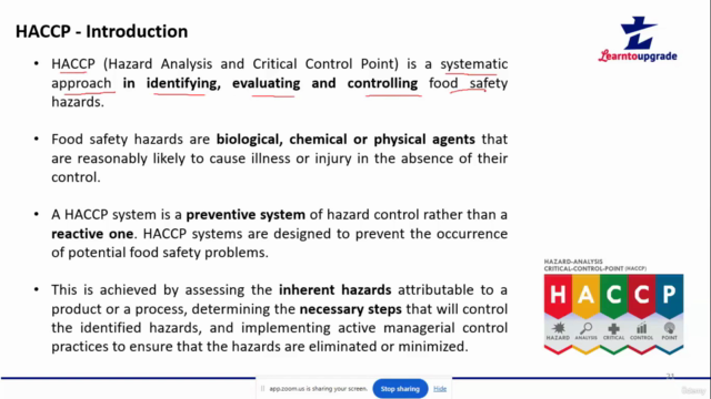Hazard Analysis and Critical Control Points – Screenshot 1