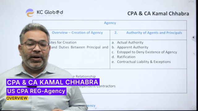 US CPA REG: Understanding Agency Principles and Regulations – Screenshot 1