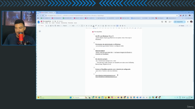 Instale e Proteja seu N8N no PC com Domínio Cloudflare – Screenshot 3
