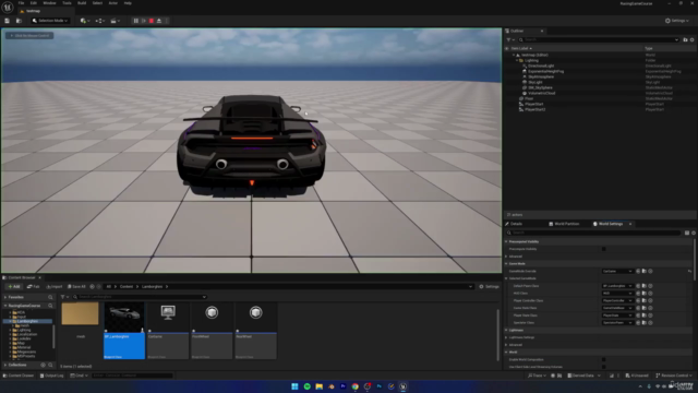Unreal Engine 5: Developing a Realistic Car Racing Game – Screenshot 4