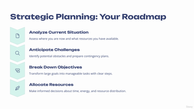 Productivity and Goal setting Blueprint Certification Course – Screenshot 1