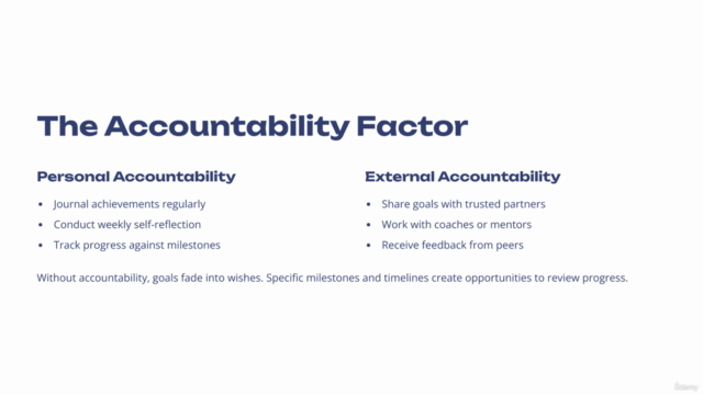 Productivity and Goal setting Blueprint Certification Course – Screenshot 2