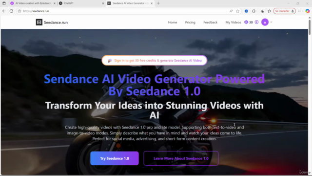 Create Stunning AI Videos w/ ByteDance Seedance 1.0 lite p2 – Screenshot 1