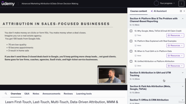 Advanced Marketing Attribution & Data-Driven Decision Making – Screenshot 1