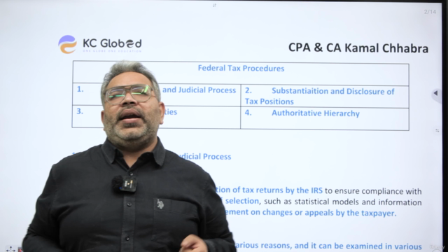 CPA REG, Enrolled Agent (EA) Mastering Federal Tax Procedure – Screenshot 1