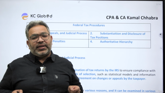 CPA REG, Enrolled Agent (EA) Mastering Federal Tax Procedure – Screenshot 3