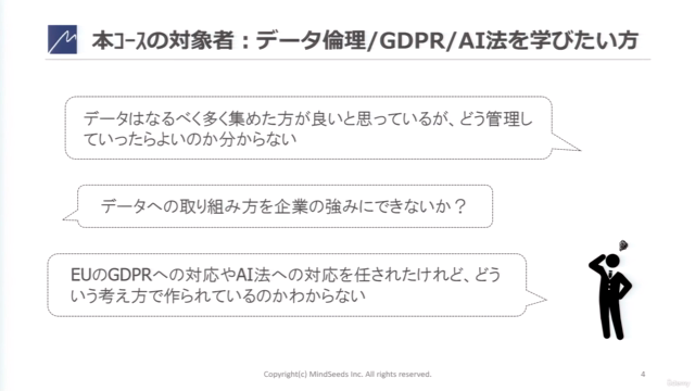 はじめてのデータ倫理 ~AI時代の新たな視点!EUのGDPR/AI法を参考に、個人データ保護を競争力にする4時間半コース – Screenshot 2