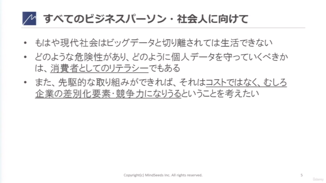 はじめてのデータ倫理 ~AI時代の新たな視点!EUのGDPR/AI法を参考に、個人データ保護を競争力にする4時間半コース – Screenshot 3