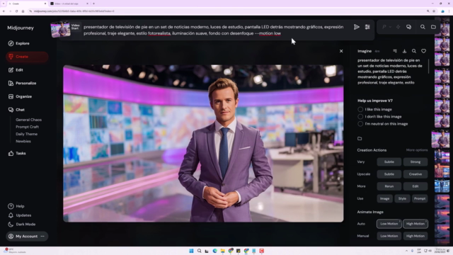 Midjourney Masterclass Domina el Arte Visual con IA – Screenshot 4