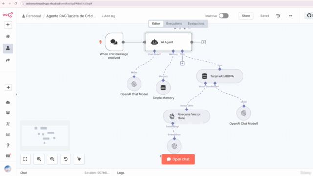Curso Agentes de IA con n8n: Casos en Negocios y Finanzas – Screenshot 2