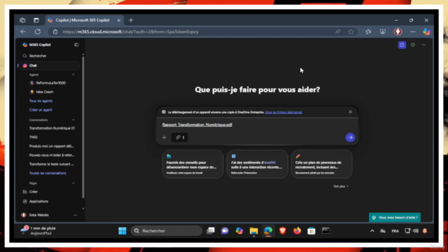 Microsoft 365 Copilot Chat : Guide Complet pour Débutants – Screenshot 3