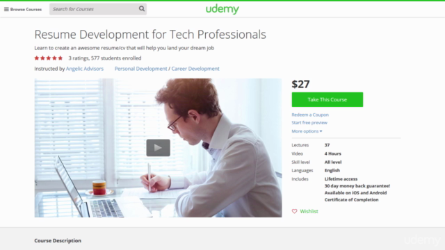 Ultimate Guide to Perfecting Your Resume and Cover Letter – Screenshot 1