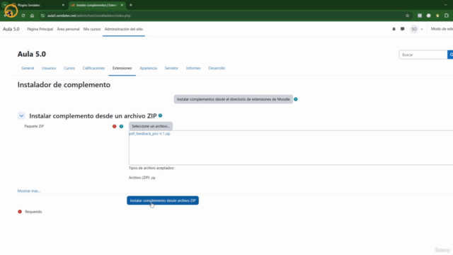 Moodle + IA: Retroalimentación automática con IA – Screenshot 3