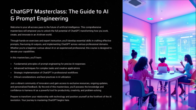 ChatGPT Masterclass: The Guide to AI & Prompt Engineering – Screenshot 1