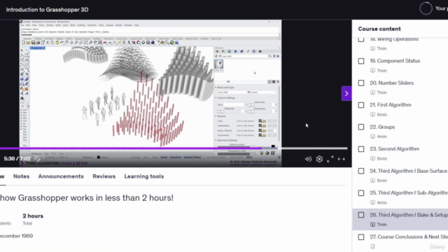 Introduction to Grasshopper 3D – Screenshot 4