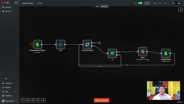 Crea Agentes de IA sin Programar: Automatización Inteligente – Screenshot 1