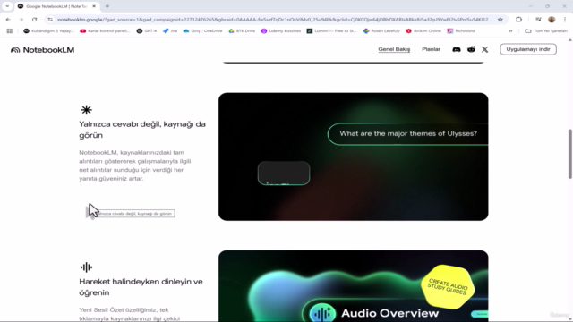 Google NotebookLM AI: Yapay Zekâ ile Verilerinizi Özetleyin – Screenshot 1