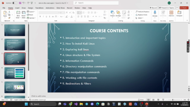 Kali Linux For Beginners 1 [Arabic] – Screenshot 2