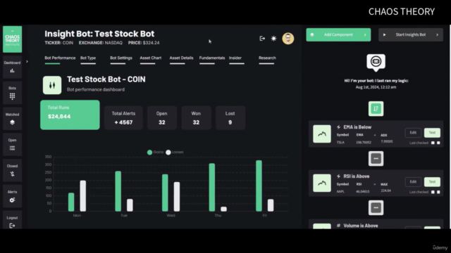 Bot de Trading Bootcamp : IA, No-Code, Déployez comme un Pro – Screenshot 2