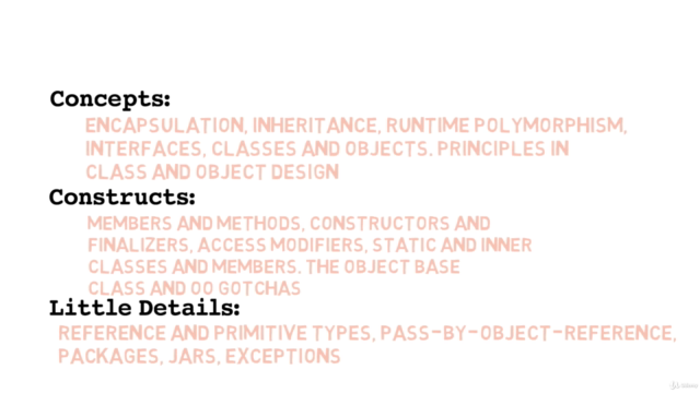 Byte Size Chunks: Java Object-Oriented Programming & Design – Screenshot 3