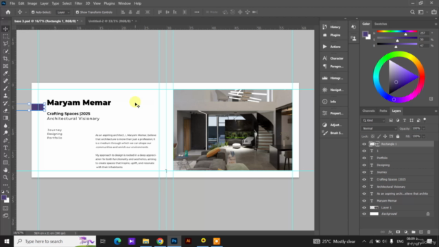 Photoshop Portfolio Magic: Build Covers & Pages Like a Pro – Screenshot 3